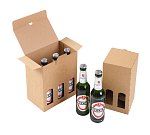 Verpackung für Bierflaschen/Gläser im Online Shop