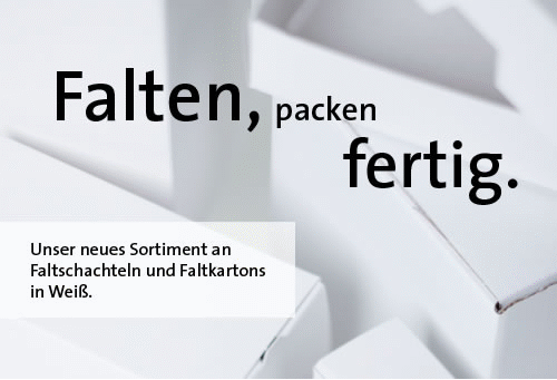 Verpackungen bequem online bestellen